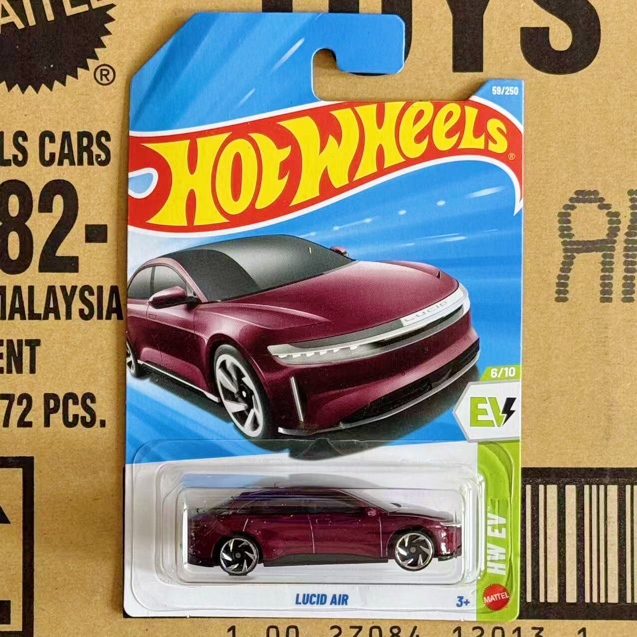 Mattel Toy Hot Wheels - รถของเล่นฮอตวีลส์สำหรับเด็กผู้ชาย 59 ชิ้น # 2026C HOTWHEELS
