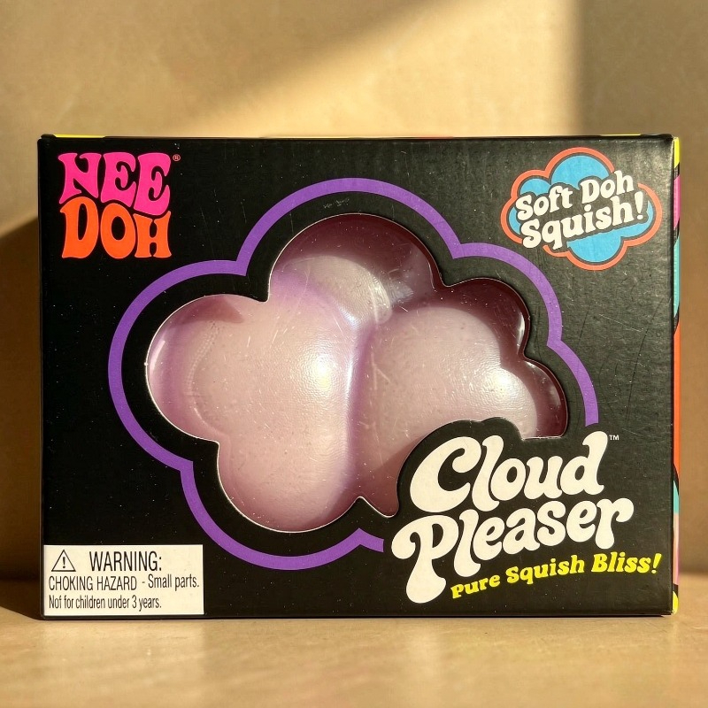 Fidget Cube Original - NeeDoh Cloud Pleaser ของเล่นบีบคลายเครียดแบบสโลว์ไรส์ซิ่ง ช่วยลดความกังวลและเพิ่มสมาธิ