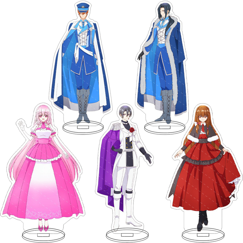 Figma Stand Set - ฟิกเกอร์อนิเมะขนาด 16 ซม. ประวัติศาสตร์อันมืดมนของวายร้ายที่กลับมาเกิดใหม่ ‌ ไออาณา