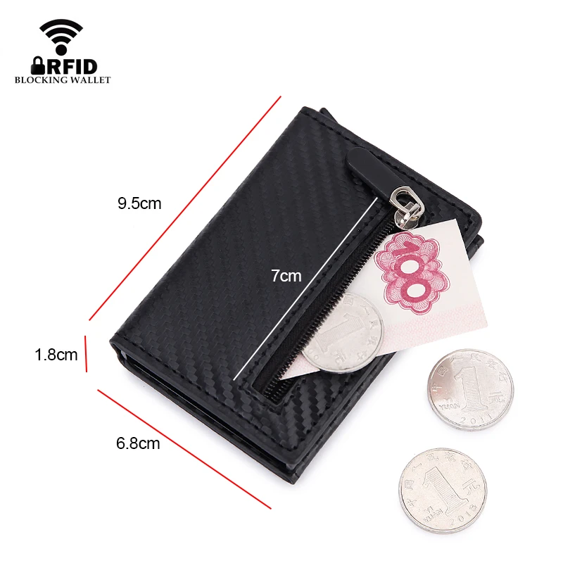 กระเป๋าใส่บัตร RFID ป้องกันการ - Card Top Loader บทวิจารณ์และราคา