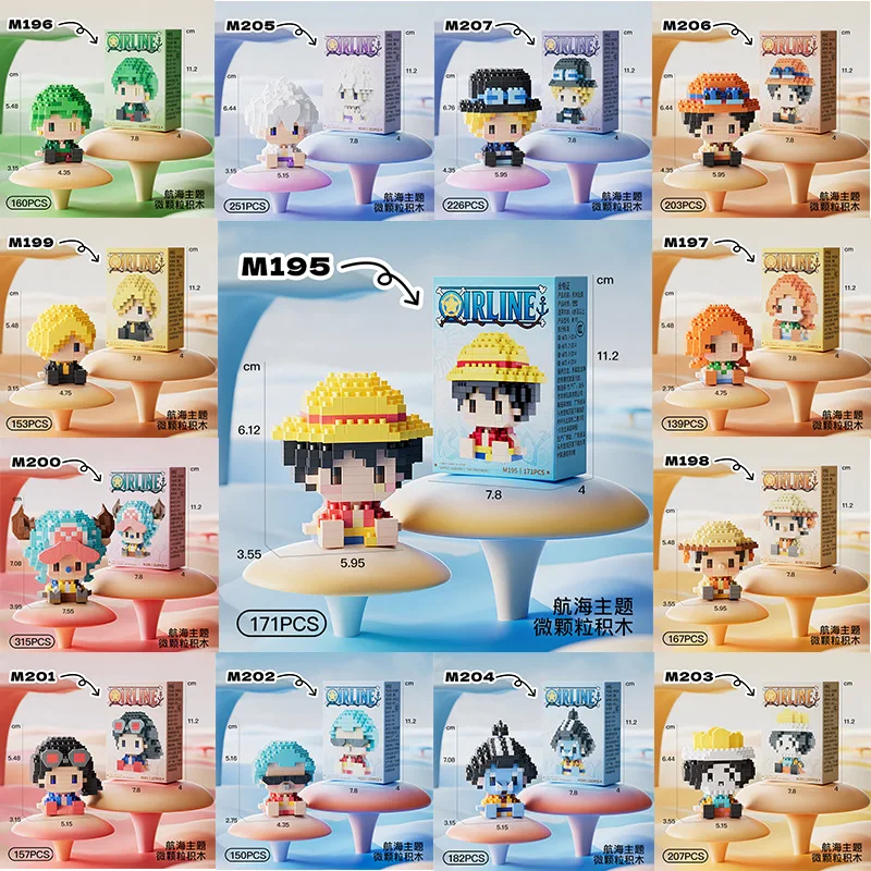 โมเดลอนิเมะ 3D วันพีซ ซันโกด น - Building Block Mini บทวิจารณ์และราคา